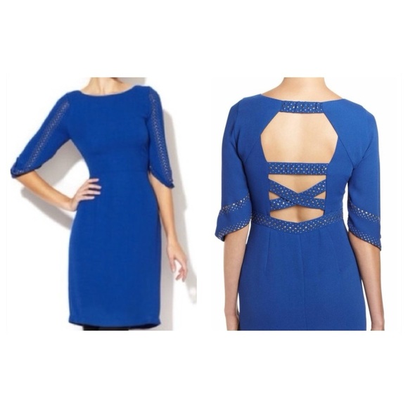 ⭐️BOGO FREE⭐️ NWT BCBG MAXAZRIA Lexy Studded dress - Picture 1 of 11